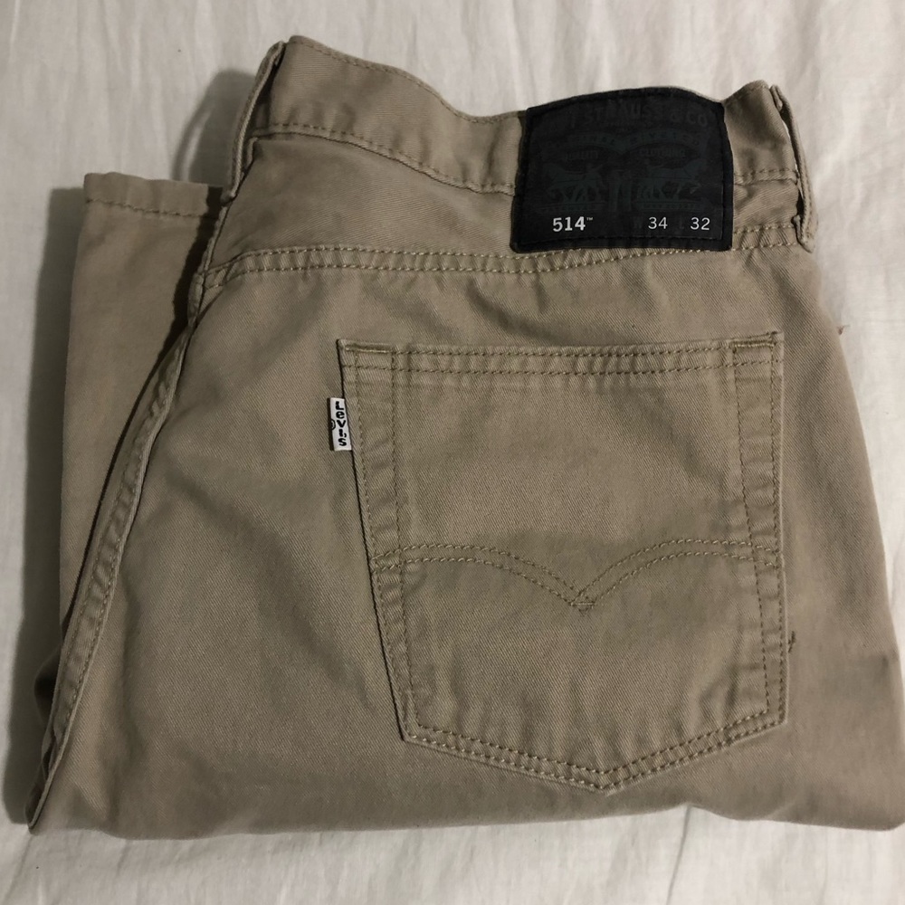 Levi’s 514 men’s khakis size W34 L32. - Picture 6 of 9